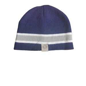 Youth Chelsea Soccer Club Beanie Cap Blue White Gray Official One Size